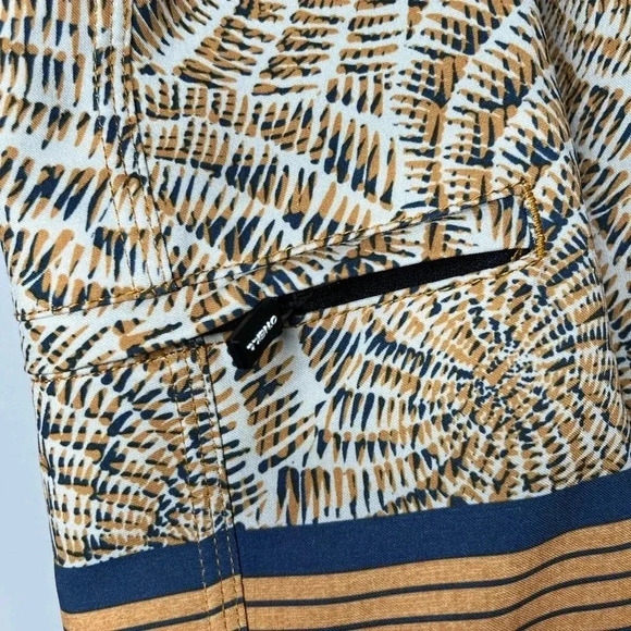 Oneill HyperFreak Nautilus S-Seam Trunks  Mens Navy Gold - Picture 9 of 14